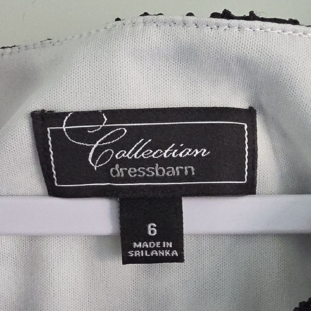 dressbarn Black and White Lace Dress - Picture 2 of 3